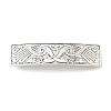 Viking Knot Alloy Retro Hair Barrettes AJEW-K048-06AS-1