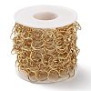 Ion Plating(IP) 304 Stainless Steel Rolo Chains CHS-G027-06G-3