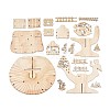 DIY Christmas Style Hand Painting 3D Courtyard Crafts Assembly Kit DIY-N004-01-5