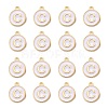 Golden Plated Alloy Charms ENAM-S118-01C-2