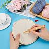 3Pcs Wood Embroidery Punch Needle DIY-GF0008-87-4