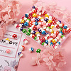 80Pcs 8 colors Resin Home Decorations RESI-KS0001-07-7