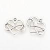 Tibetan Style Alloy Pendants TIBEP-Q078-39AS-NR-2