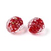 Handmade Foil Glass Beads FOIL-N029-10D-3