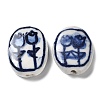 Handmade Porcelain Beads X-PORC-Z001-07-2