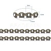 Brass Cable Chains X-CHC-034Y-AB-NF-3