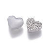 Imitation Druzy Gemstone Resin Beads X-RESI-L026-D04-2