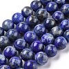Natural Lapis Lazuli Beads Strands G-E483-17-10mm-5