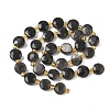 Natural Silver Sheen Obsidian Beads Strands G-G271-C08-10mm-3