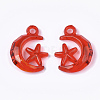 Transparent Acrylic Pendants X-TACR-S133-020-2