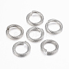 304 Stainless Steel Open Jump Rings STAS-K155-A-13P-1