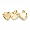 Brass Locket Pendants X-KK-P199-12G-3