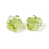 Handmade Foil Lampwork Beads Strands FOIL-T008-06G-3