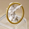 Simple Stainless Steel Plain Bangles for Women SL2328-4