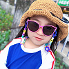 10Pcs 10 Colors Eyeglasses Chains AJEW-BY0001-01-6