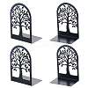 Iron Bookend Display Stands AJEW-WH0455-74-1