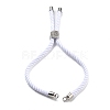 Twisted Nylon Cord Silder Bracelets DIY-B066-03P-23-2