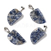 Natural & Synthetic Mixed Gemstone Pendants G-B127-01P-3