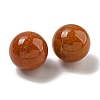 Natural Red Aventurine Round Ball Figurines Statues for Home Office Desktop Decoration G-P532-02A-07-2