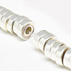 Electroplate Non-magnetic Synthetic Hematite Beads Strands X-G-Q465-37S-3