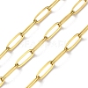 304 Stainless Steel Paperclip Chains CHS-R020-06G-03-1