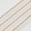 3.28 Feet Brass Cable Chains X-CHC-T008-04G-2