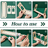 Wood Bobbin Winder Bracket AJEW-WH0554-71-4
