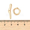 Brass Toggle Clasps KK-M270-02G-4