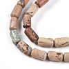 Natural Shoushan Stone Beads Strands G-N346-01A-07-4
