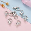 Zinc Alloy Lobster Claw Clasps E106-NF-6