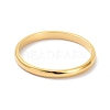 2mm Polished Plain Dome Finger Ring for Girl Women RJEW-C012-05F-G-1