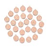 Initial Letter A~Z Alphabet Enamel Charms ENAM-Q437-04-2