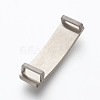Tarnish Resistant 304 Stainless Steel Slide Charms STAS-I092-05P-2