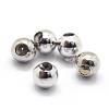 Anti-Tarnish Rhodium Plated 925 Sterling Silver Beads STER-I016-106B-P-1