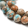 Natural Imperial Jasper Beads Strands G-N342-25C-4