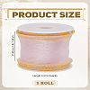 5 Yards Polyester Organza Ribbons SRIB-LP0001-05A-2
