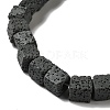 Dyed & Natural Lava Rock Beads Strands G-L435-01-8mm-23-3