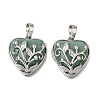Natural Green Aventurine Pendants GG-CBA7610-04P-07-1