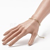 304 Stainless Steel Paperclip Chains Bracelet X-BJEW-JB06523-01-3