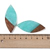 Resin & Wood Big Pendants WOOD-F015-12-4