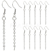 304 Stainless Steel Earring Hook EJEW-YW00016-01-1