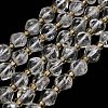 Natural Quartz Crystal Beads Strands G-K387-A16-01-3