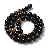 Natural Tiger Eye Dyed Beads Strands G-B046-06-3