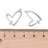 Glass Clear Rhinestone Pendants KK-N254-63P-3