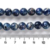 Dyed Natural Regalite/Imperial Jasper/Sea Sediment Jasper Beads Strands G-B124-C01-11-5