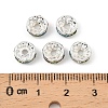 Brass Grade A Rhinestone Spacer Beads RB-A014-Z8mm-37S-4