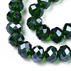 Electroplate Glass Beads Strands EGLA-A034-T10mm-A31-2