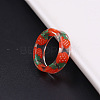 Transparent Resin Finger Rings WGC4E19-12-1
