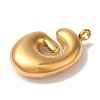 Ion Plating(IP) 304 Stainless Steel Pendants X-STAS-M017-08G-07-2