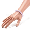 6Pcs 6 Color Jelly Color Acrylic Curved Tube Beaded Stretch Bracelets Set BJEW-JB07979-3